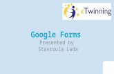 Google forms by Stavroula Lada