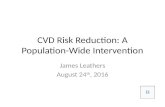 Cvd risk reduction