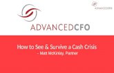 Advanced CFO |  How To See And Survive A Cash Crisis