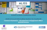 ALISS Workshop Presentation - October 2016