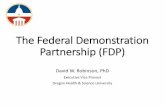 Introduction to the Federal Demonstration Partnership (FDP) of the US - David Robinson