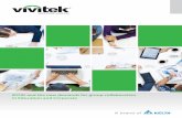 Vivitek - BYOD and the new demands for group collaboration in Education and Corporate