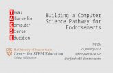 Building a Computer Science Pathway for Endorsements