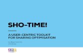 SHO-Time. A user-centric toolkit for Sharing Optimisation.