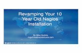 Mike Guthrie - Revamping Your 10 Year Old Nagios Installation