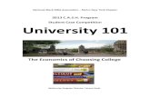 2013 Case - University 101 - Economics of Choosing College