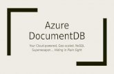 Webinar - Introduction to Azure DocumentDB