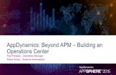 AppSphere 15 - AppDynamics: Beyond APM - Building an Operations Center