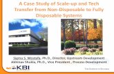 Scale-up & Tech Transfer from Non-disposable to Fully Disposable Systems