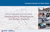 Roadspace Allocation for Better Streets