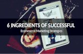 6 Ingredients of Successful Ecommerce Marketing Strategies