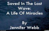 Drowning Near-Death Experience Book:Saved In The Last Wave by Jen Webb