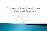 Common eye conditions in General Practice