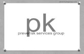pk preverisk services group 2015 presentation eng