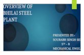 Overview of bhilai steel plant