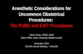 Uncommon obstetrical procedures