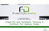 Hadoop Archive and Tiering