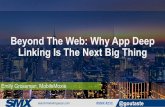 Beyond The Web: Why App Deep Linking Is The Next Big Thing By Emily Grossman