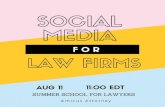 Social Media for Law Firms 2015 Edition