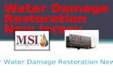 Water Damage Restoration New Jersey
