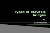 Types of  Movable bridges