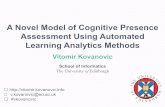 A Novel Model of Cognitive Presence Assessment Using Automated Learning Analytics Methods