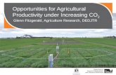 Dr Glenn Fitzgerald - Opportunities for agricultural productivity under increasing CO2