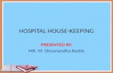 Hospital house keeping & care of rubber goods