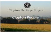 Clopton people archive