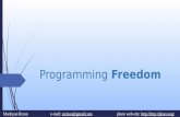 Programming Freedom CS@UCU Lviv