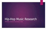 Hip hop music research