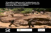 'Conflict Minerals' initiatives in DR Congo: Perceptions of local ...