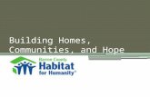Building Homes, Communities, and Hope UWBC 1