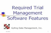 Required Trial Management Software Features