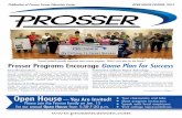 Prosser Programs Encourage Game Plan for Success