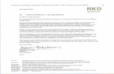 Experience letter from RKD