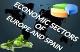 Economic sectors in Europe and Spain.