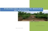 FINANCING DOMESTIC BIOGAS IN RWANDA