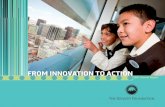 FROM INNOVATION TO ACTION