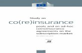 Study on pools and on ad-hoc co(re)insurance agreements on the ...