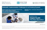Telehealth: Implementation Challenges in an Evolving Dynamic