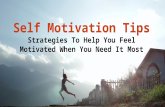 Motivation Mojo: Easy Ways to Boost Your Motivation