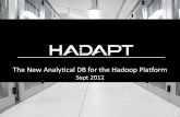 The New Analytical DB for the Hadoop Platform