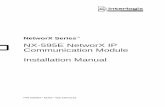 NX-595E NetworX IP Communication Module Installation Manual