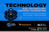 Technology B2B Content Marketing 2016: Benchmarks, Budgets and Trends - North America