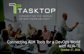 Connecting ALM Tools for a DevOps World with RLIA-TE