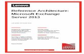 Lenovo Reference Architecture for Microsoft Exchange Server 2013