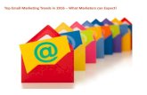 Top Email Marketing Trends in 2016 – What Marketers can Expect!