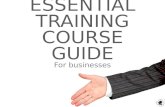 Essential training courses for businesses