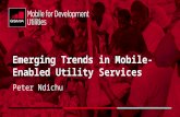 Emerging trends in mobile enabled utility services